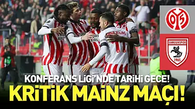 UEFA Konferans Ligi'nde Tarihi Gece! Mainz – Samsunspor Maçı Ne Zaman, Saat Kaçta, Hangi Kanalda?
