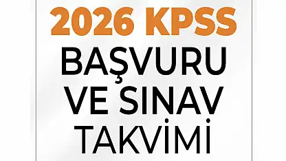 KPSS ne zaman? 2026 lisans önlisans ortaöğretim KPSS sınavı başvuru tarihi