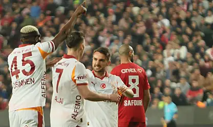 Galatasaray'dan Antalya'da Net Galibiyet: 4-1