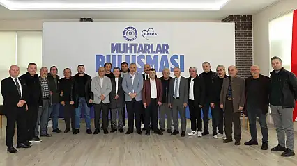 Kılıç, Muhtarlarla Bir Araya Geldi