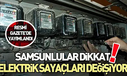Elektrik sayaçları değişiyor! 2026'da Zorunlu Olacak