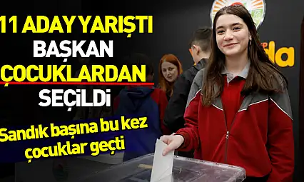 İlkadım'da seçimle oluşturulan Çocuk Meclisi genel kurulu yapıldı