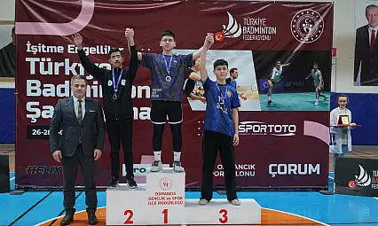 İşitme Engelliler Badminton'da final oynandı