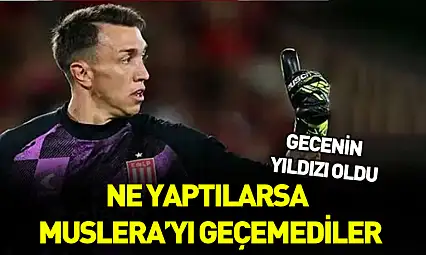 Muslera penaltı kurtarışlarıyla gecenin yıldızı oldu