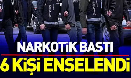 Samsun'da uyuşturucu operasyonu: 6 gözaltı
