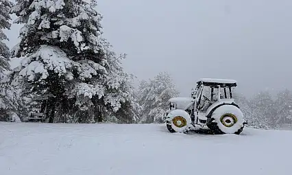 Samsun'un Zirveleri Karla Kaplandı
