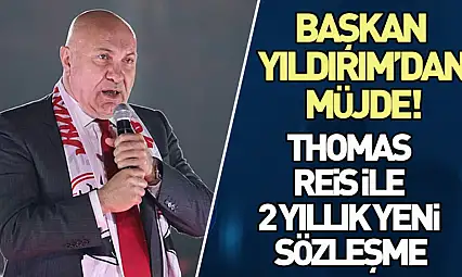 Samsunspor Başkanı Yüksel Yıldırım duyurdu