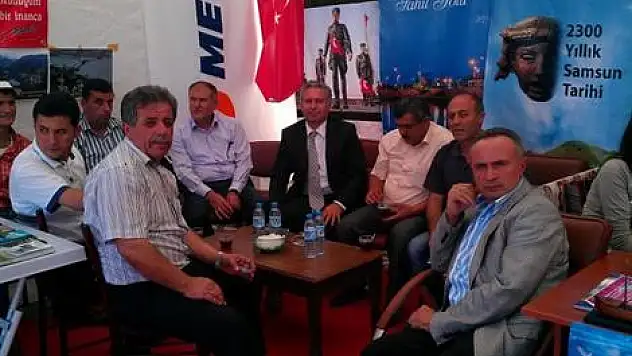 Başkan Belur, SAM-DER Festivalinde…