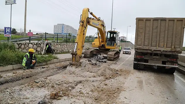 Kavak'ta kanalizasyon sorunu çözüldü