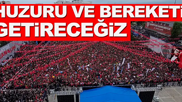 Kılıçdaroğlu, Samsun mitinginde konuştu
