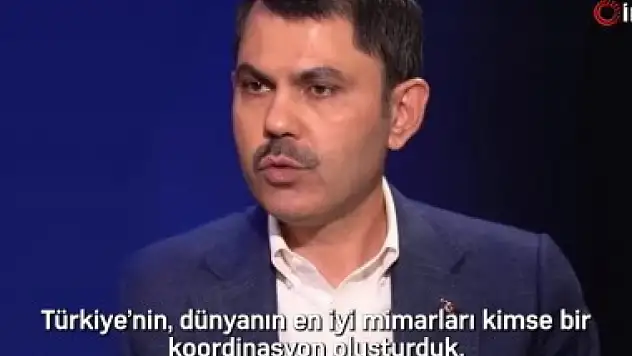 Bakan Kurum Açıkladı