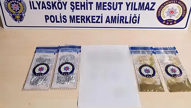 Şüpheli şahıs uyuşturucuyla yakalandı