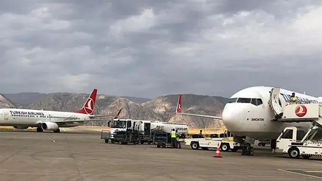 Şerafettin Elçi Havalimanı Nisan ayında 34 bin yolcuya hizmet verdi