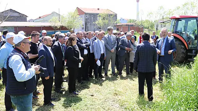 19 Mayıs ilçesinde yem bitkileri tarla günü etkinliği yapıldı
