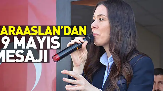 AK Parti'li Karaaslan'dan 19 Mayıs Atatürk'ü Anma, Gençlik ve Spor Bayramı mesajı: