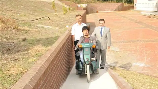 OMÜ'de engellilere kolaylık