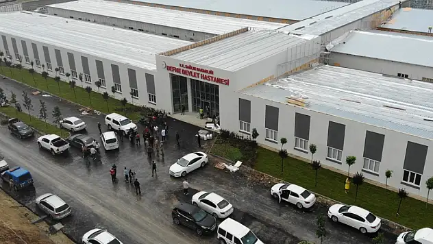 Defne Devlet Hastanesi'nin açılışını yarın Cumhurbaşkanı Erdoğan yapacak
