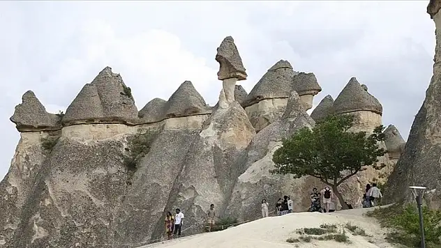 Çinli turistler yeniden Kapadokya'da
