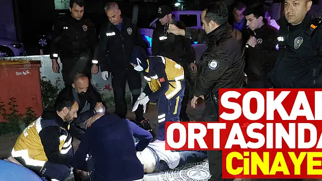 Sokak ortasında silahlı saldırıya uğrayan şahıs hayatını kaybetti