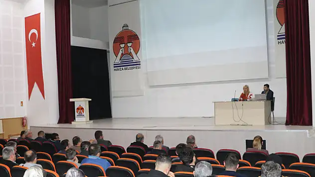 Havza'da sandık görevlilerine eğitim verildi