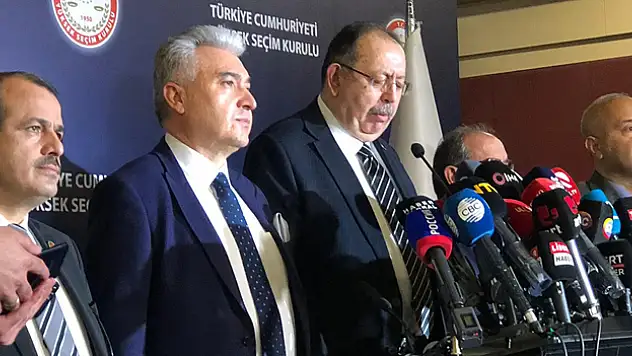YSK Başkanı Yener: 'İkinci tur oy verme süreci sona ermiştir, herhangi olumsuz bir durum söz konusu olmamıştır'