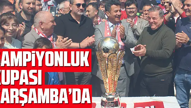 ŞAMPİYONLUK KUPASI ÇARŞAMBA'DA