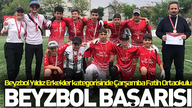 Fatih Ortaokulu'nun 'Beyzbol' Başarısı!