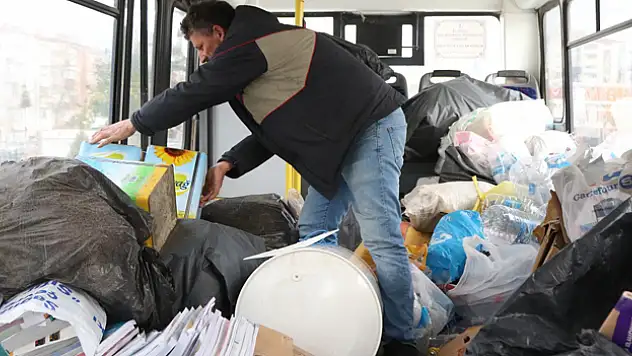 Atakumlulardan üretime sıfır atıkla katkı: 4 ayda 20 ton atık toplandı