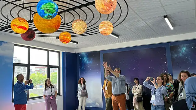 Avrupalı öğretmenlerden Canik Keşif Kampüsü'ne övgü