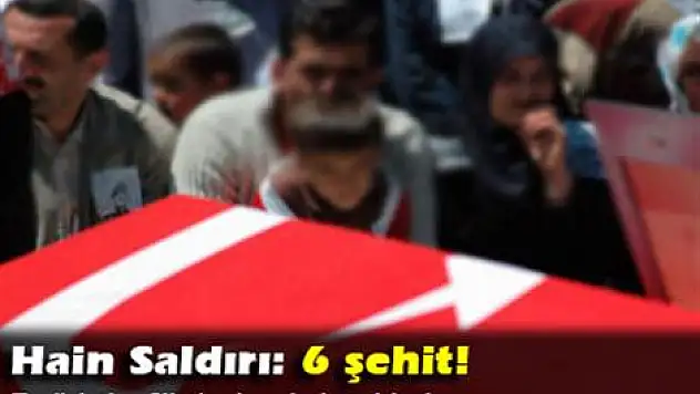 Siirt'te karakola saldırı: 6 şehit