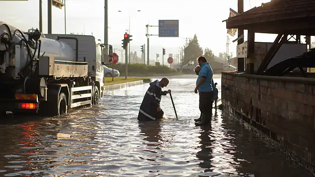 Çorum'da sağanak etkili oldu