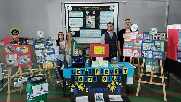 Atık yağların çevreyi kirletmemesi için proje hazırladılar