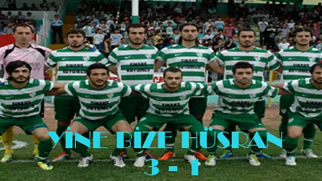 Yine bize hüsran: Çarşambaspor: 1 - 3 Siirtspor