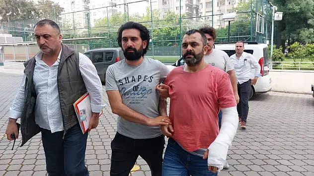 Samsun'da olay anı kameraya yansıyan kavgada bir kişiyi öldüren taksici adliyeye sevk edildi