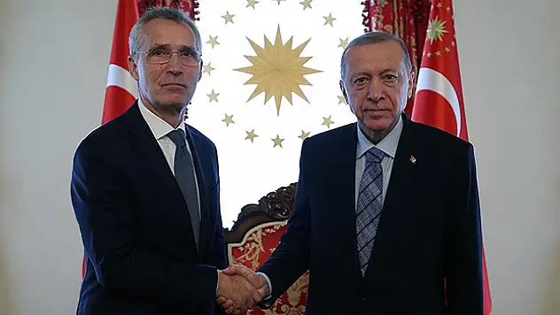 Cumhurbaşkanı Erdoğan, NATO Genel Sekreteri Stoltenberg'i kabul etti