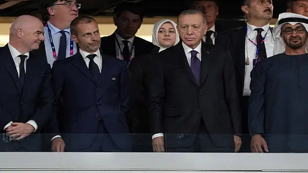 Cumhurbaşkanı Erdoğan, Şampiyonlar Ligi Finali'ni takip etti