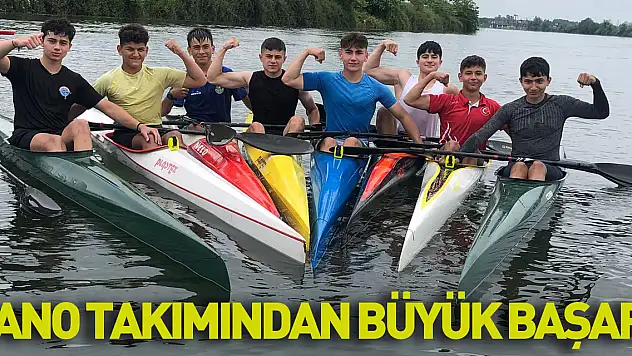 Çarşamba Kano Takımından büyük başarı