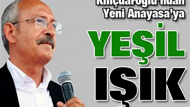 'Yeni Anayasa'ya yeşil ışık