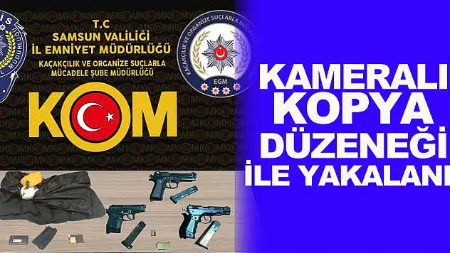 Ehliyet sınavına girerken kameralı kopya düzeneği ile yakalandı