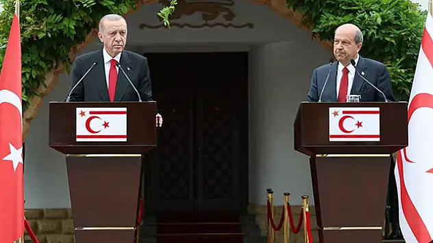 Cumhurbaşkanı Erdoğan: Müzakere masasına geri dönmenin yolu Kuzey Kıbrıs Türk Cumhuriyeti'nin tanınmasından geçmektedir