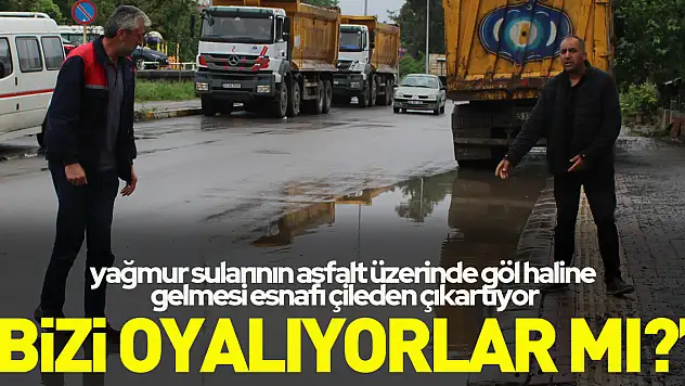 'Bizi oyalıyorlar mı?'