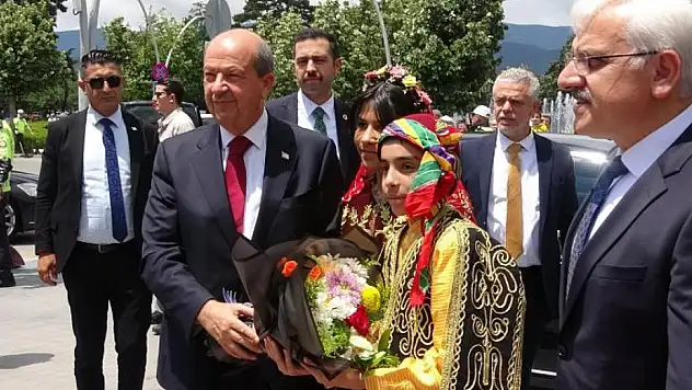 KKTC Cumhurbaşkanı Ersin Tatar Bolu'da