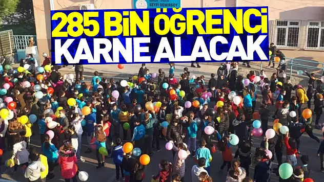 Samsun'da 285 bin öğrenci karne alacak