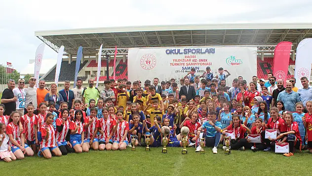 Okul Sporları Ragbi Yıldızlar Türkiye Şampiyonası, Samsun'da tamamlandı