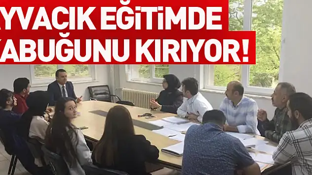 AYVACIK EĞİTİMDE KABUĞUNU KIRIYOR!