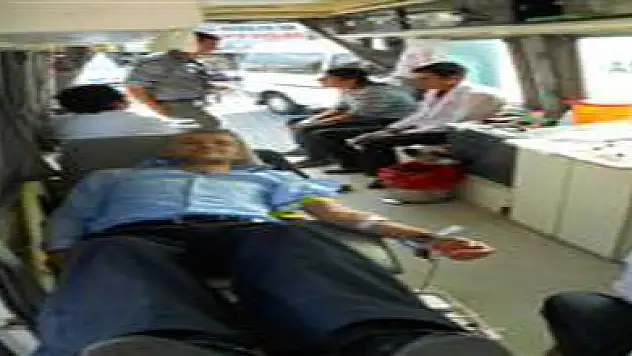 Kan Merkezi Aracı bir kere daha Çarşamba'da…