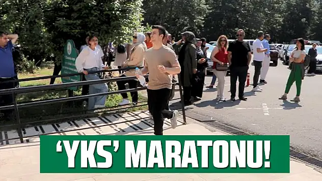 YKS maratonu: Son dakika koşarak girdiler
