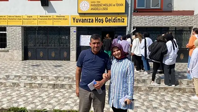 Oda Başkanı, kızının YKS heyecanına ortak oldu