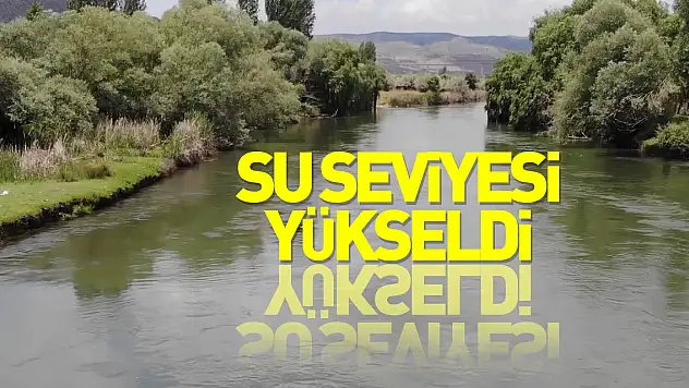 Yağışlar arttı, iki fotoğraf arasındaki fark değişti: Kızılırmak'ta su seviyesi yükseldi