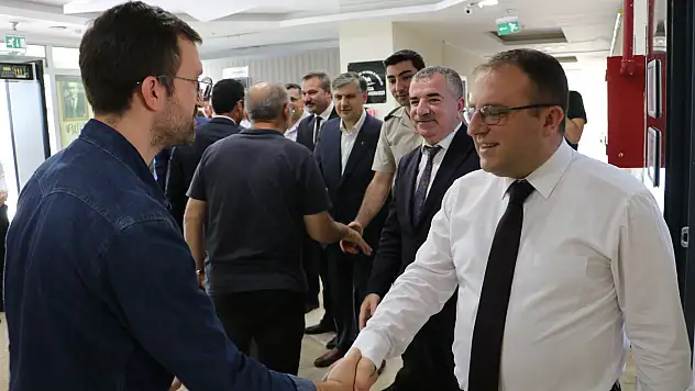 Havza'da bayramlaşma programı düzenlendi